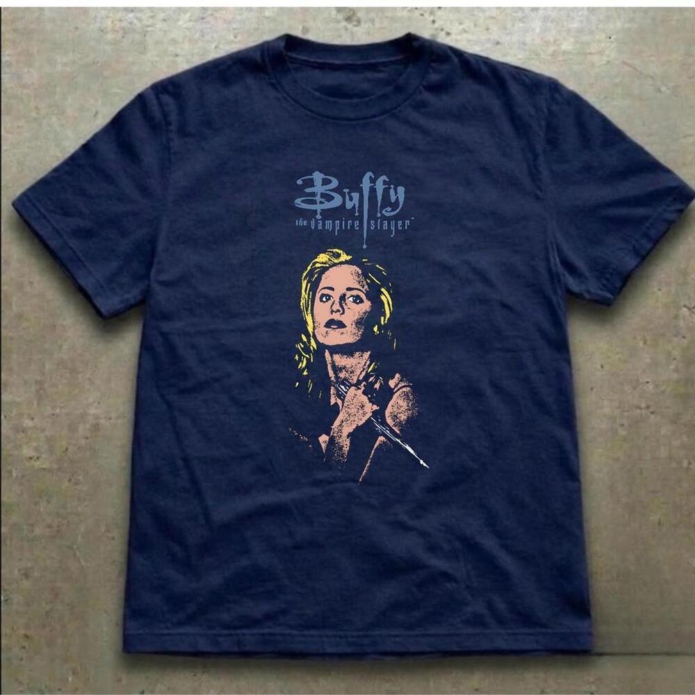 Buffy The Vampire Slayer Navy Tee